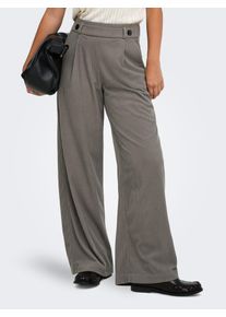 Jacqueline de Yong Cordhose JDY "JDYGEGGO CORD PANT JRS NOOS", Damen, Gr. M, L&auml;nge 32, beige (falcon), Cord, Obermaterial: 100% Polyester, unifarben, loose fit lang, Hosen Cordhose, Polyester, loose fit