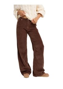 Stoffhose Roxy "Surf Crush", Damen, Gr. 42, Normalgr&ouml;&szlig;en, braun (chestnut), Obermaterial: 100% Baumwolle., Hosen Stoffhose