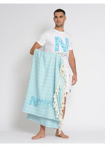 Handtuch NASSAU BEACH "Handtuch NB231020", blau, 1 Stk., Handt&uuml;cher, Handtuch