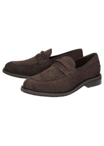 Slipper Sioux "Arodelon-700", Herren, Gr. 46 (UK 11), braun (dunkelbraun), Schuhe Slipper