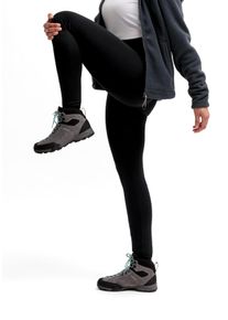 Funktionsleggings Maier Sports "DA-TIGHT EL. WINTER WRAP W", Damen, Gr. 44, N-Gr, schwarz, Obermaterial: 95% Polyester, 5% Elasthan, Hosen Funktionsleggings, mit seitlicher Handytasche, schnelltrocknend, atmungsaktiv