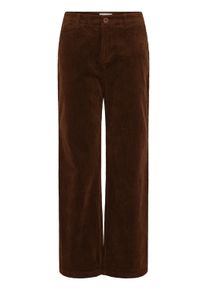 Stoffhose Ichi "Damen Hose IHMITANA", Damen, Gr. 36, N-Gr, beige (rain drum), Obermaterial: 98% Baumwolle CO. 2% Elasthan EL., Hosen Stoffhose