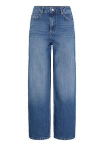 Regular-fit-Jeans B.Young "Damen Jeans BYKAJANE", Damen, Gr. 30, L&auml;nge 32, blau (mid blau denim), Obermaterial: 99% Baumwolle CO. 1% Elasthan EL., Jeans Regular-fit-Jeans