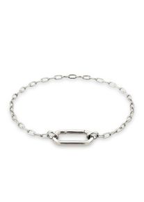 Armkette Elli "Armband Glieder 925 Sterling Silber" Gr. 16, silber, Armb&auml;nder, Damen, Silber 925 (Sterlingsilber), Armkette