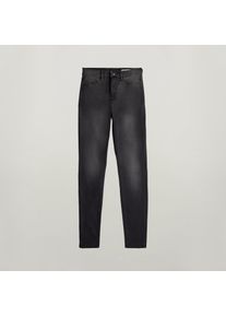 G-Star Raw Skinny-fit-Jeans G-STAR "G-Star Shape Skinny wmn", Damen, Gr. 29, L&auml;nge 34, grau (worn in petrol grau), Denim/Jeans, Obermaterial: 90% Baumwolle, 8% Polyester, 2% Elasthan, skinny fit lang, Jeans Skinny-fit-Jeans, aus Baumwollmix