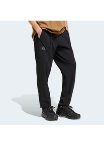 Outdoorhose adidas terrex "MT ESS PANTS", Herren, Gr. S, N-Gr, schwarz, normal, gr., Obermaterial: 87% Polyester, 13% Elasthan, Hosen Outdoorhose