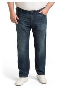 5-Pocket-Jeans Tom Tailor PLUS, Herren, Gr. 48, L&auml;nge 34, blau (mid stone blau grau denim), Denim/Jeans, Obermaterial: 70% Baumwolle, 28% Polyester, 2% Elasthan, unifarben, bequem lang, Jeans 5-Pocket-Jeans, mit Stretch / Gro&szlig;e Gr&ouml;&szlig;en