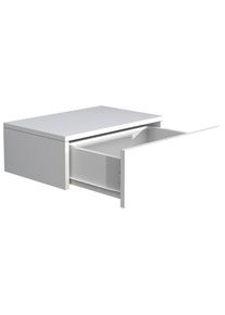Livetastic , Wei&szlig; , Holzwerkstoff , 1 Schublade(n) Schubladen , 45x15x30 cm , h&auml;ngend ,