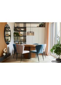 NOWA Leeds modern H&auml;ngeleuchte Pendelleuchte mit rauchfarbenem Schirm, E27 35 cm 135 cm hoch, 1-flammig, aus Metall, IP20, f&uuml;r Esszimmer, Flur, K&uuml;che oder Wohnzimmer, mit externem Dimmer, 230 Volt, 60 Watt