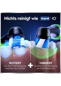 Elektrische Zahnb&uuml;rste Oral-B "iO 6 Duopack", pink (schwarz, rosa modell 2026), Elektrozahnb&uuml;rstenB:3cm H:24cm T:3cm, Kunststoff, Elektrische Zahnb&uuml;rste, mit Magnet-Technologie, Display, 5 Putzmodi, B:3cm H:24cm T:3cm