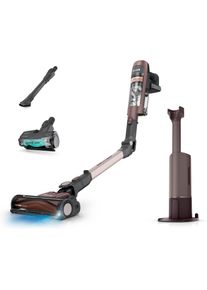 SHARK Akku-Hand-und Stielstaubsauger "SHARK PowerDetect Speed Luxe Collection Clean & Empty", braun, B:26cm H:37,5cm T:1.140cm, Akkusauger, 4 POWERDETECT-TECHNOLOGIEN, Selbstentleerende Ladestation, Akku-Hand-und Stielstaubsauger