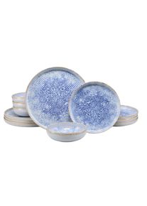 Creatable , Blau, Wei&szlig; , Keramik ,
