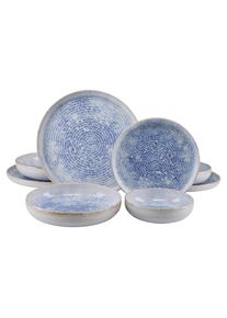 Creatable , Blau, Wei&szlig; , Keramik ,