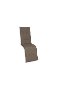 Relaxsesselauflage, Taupe, Textil, F&uuml;llung: Schaumstoff, Vlies, rechteckig, 48x5x168 cm, Oeko-Tex&reg; Standard 100, pflegeleicht, f&uuml;r den Au&szlig;enbereich geeignet, mittels Gurtband zu befestigen, Gartenm&ouml;bel, Gartenpolster & Auflagen, Sesselauflagen