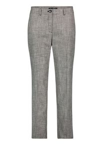 Anzughose Betty Barclay "Businesshose mit B&uuml;gelfalte", Damen, Gr. 38, grau (grau melange), Hosen Anzughose