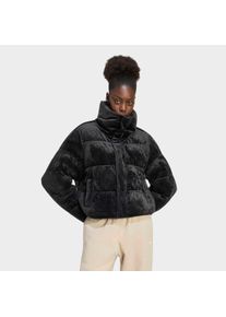 Outdoorjacke adidas originals "WINTERFEST", Damen, Gr. S, schwarz, Obermaterial: 92% Polyester, 8% Elasthan. Futter: 100% Polyester. Wattierung: 80% Entendaune, 20% Entenfeder, Jacken Outdoorjacke, f&uuml;r Erwachsene