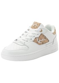 Sneaker Karl Kani "89 CLASSIC", Herren, Gr. 45, beige (wei&szlig;, beige), Leder, Schuhe Sneaker