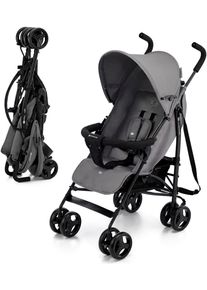 Kinder-Buggy KINDERKRAFT "TIK", Baby, grau, Stahl, Kinderwagen Kinder-Buggy