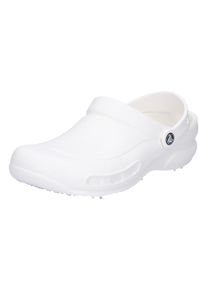 Clog Crocs "Bistro Clog", Damen, Gr. 36, wei&szlig;, Obermaterial: 100% Sonstiges Material (Ananasfaser) AM_PF ., Schuhe Clog