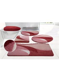 Badematte OTTO HOME "Magnus, Badvorleger, Badezimmer Teppich", rosa (blush), H:20mm, Polyacryl, Badematten, Badematte, mehrfarbig, Badteppich, Badematten auch als 2 teiliges Set & rund