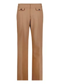 Stretch-Hose Betty Barclay "Stretch-Hose mit B&uuml;gelfalte", Damen, Gr. 38, beige, Hosen Stretch-Hose