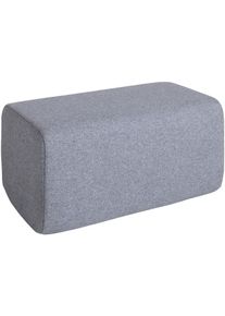 Sitzw&uuml;rfel Paidi "FRITZI Sitzkissen", grau (steingrau), B:58cm H:26cm T:31cm, Hocker, Sitzw&uuml;rfel, in verschiedenen Farben mit zwei Sitzh&ouml;hen