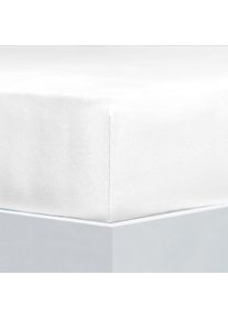 Bettlaken Florella "Flausch-Flanell, 100% Baumwolle", wei&szlig;, B:100cm L:200cm, Flanell, Obermaterial: 100% Baumwolle CO., Bettlaken, Bettlaken