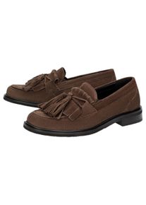 Slipper Sioux "Nishima-703", Damen, Gr. 38 (UK 5), braun (dunkelbraun), Schuhe Slipper