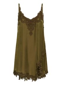 Blusentop Cream "Damen Bluse &auml;rmellos CRAnna", Damen, Gr. 42, military olive, Obermaterial: 61% Viskose CV. 39% Polyester PES., Blusen Blusentop