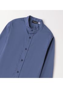 Businessshirt sarabanda "BABY BOY LONG SLEEVE SHIRT", Jungen, Gr. 92, blau, 69% Baumwolle, 27% Polyamid, 4% Elasthan, Shirts Businessshirt