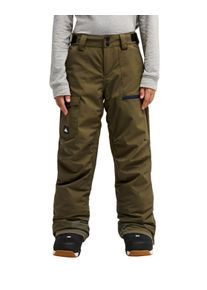 Snowboardhose Quiksilver "Utility 20K", Kinder, Gr. 10, Normalgr&ouml;&szlig;en, gr&uuml;n (grape leaf), Obermaterial: 100% Polyester., Hosen Snowboardhose