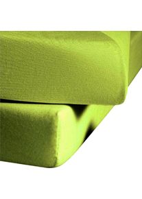 Fleuresse "Ines hochwertiger Jersey aus reiner Baumwolle," aus Baumwolle, f&uuml;r Matratzen bis 23 cm H&ouml;he, Bettlaken, Spannbetttuch