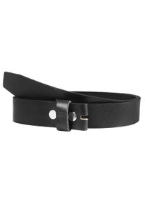 Lederg&uuml;rtel Leonardo Verrelli "85 - 125 cm (Bundweite) in Schwarz aus 100% Echtleder, f&uuml;r", Damen, Gr. 85, schwarz, Echtleder, G&uuml;rtel Lederg&uuml;rtel