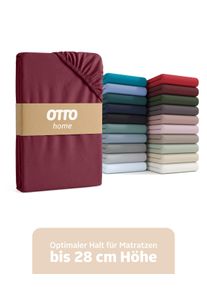OTTO home "BLACKBERRY in PREMIUM und BASIC Qualit&auml;t, 100% Baumwolle" f&uuml;r hohe Matratzen bis 28 cm, Bettlaken, Spannbetttuch, Boxspring