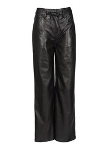 Lederhose JCC "Lederhose 31025194", Damen, Gr. 42, schwarz, Hosen Lederhose