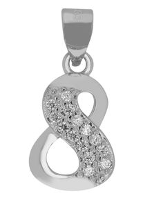 Kettenanh&auml;nger Akzent "Davina" aus 925 Sterlingsilber, rhodiniert, langlebig", silber (silberfarbig), Schmuckanh&auml;nger, Damen, Silber 925 (Sterlingsilber), Kettenanh&auml;nger