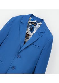 Sakko sarabanda "BOY JACKET", Jungen, Gr. 152, blau (avion), 78% Polyester, 20% Viskose, 2% Elasthan, Sakkos Sakko