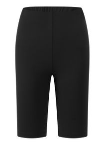 Radlerhose SASSYCLASSY "Sport Radler Hose", Damen, Gr. S-36, EURO, schwarz, Weitere Stoffart, Obermaterial: 80% Polyamid PA. 20% Elasthan EL., Hosen Radlerhose, Atmungsaktive Shorts Elastische Sportshorts Leo Print Schwarz