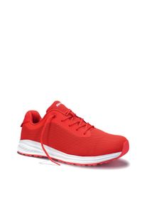Berufsschuh Elten "MARAIS Low" Gr. 44, rot, 44, Obermaterial: 100% Nylon NY., Schuhe, Berufsschuh