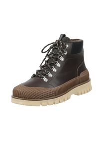 Schn&uuml;rboots Gant "NEBRADA", Herren, Gr. 45, braun, Rindsleder, Schuhe Schn&uuml;rboots, Workerboots, Schn&uuml;rstiefelette mit Profilsohle