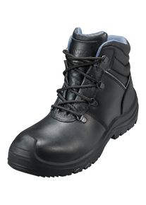 Sicherheitsschuh Uvex "offroad construction Stiefel" Gr. 38, schwarz, 38, Obermaterial: 100% Lederimitat synthLeather., Schuhe, Sicherheitsschuh