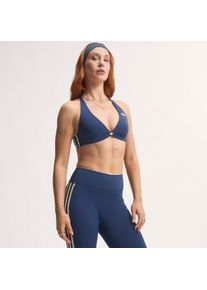Sport-BH adidas Performance "ADIDAS ORIGINALS SPORT-BH, LEICHTER HALT", Damen, Gr. XS, N-Gr, blau (night indigo), Obermaterial: 79% Polyester, 21% Elasthan, BHs Sport-BH, CLIMACOOL, Workout-BH, aus Adiflex Material