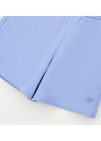 Shorts IDO "BABY GIRL SHORT", M&auml;dchen, Gr. 98, EURO-Gr&ouml;&szlig;en, blau (light blau), 100% Baumwolle, Hosen Shorts