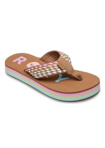 Zehentrenner Roxy "RG CHIKA HI", M&auml;dchen, Gr. 28, multi 2, Synthetik, Schuhe Zehentrenner