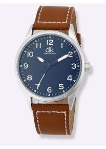 Damen Herrenuhr in hellbraun ,Gr&ouml;&szlig;e 0, WITT, 50% Metall, 50% Polyurethan