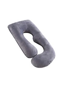 Momcozy Stillkissen, Grau, Textil, F&uuml;llung: Baumwollf&uuml;llung,Baumwollf&uuml;llung, Seide, 50x150x50 cm, Bezug abnehmbar, Bezug waschbar, schadstoffgepr&uuml;ft, mit Rei&szlig;verschluss, F&uuml;ttern, Stillen, Stillkissen