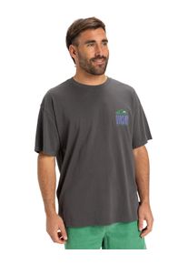 T-Shirt Quiksilver "World Force", Herren, Gr. M, grau (schwarz shadow), Obermaterial: 100% Baumwolle., Shirts T-Shirt