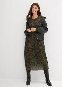 bonprix Regular Fit, Egg-Shape, mit Allover-Leoprint