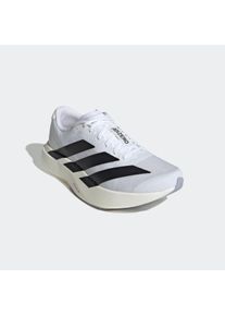 Laufschuh adidas Performance "ADIZERO EVO SL", Herren, Gr. 44, schwarz-wei&szlig; (cloud wei&szlig;, core schwarz, ftwr wei&szlig;), Synthetik, Textil, Schuhe Laufschuh, angelehnt an das Design vom Adios Pro Evo