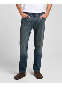 Straight-Jeans Lee "Extreme Motion", Herren, Gr. 32, L&auml;nge 30, blau (maverick), Denim/Jeans, Obermaterial: 69% Baumwolle, 20% Polyester, 8% Viskose, 3% Elasthan, normal lang, Jeans Straight-Jeans, Extreme Motion Stretchware